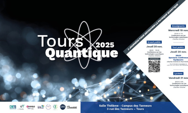 Tours Quantique 2025 - 3 jours pour plonger dans la révolution quantique