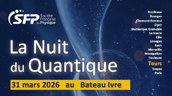 Soirée : La Nuit du Quantique le 31 mars 2026 au Bateau Ivre